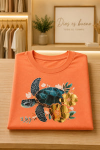 Tortuga flor
