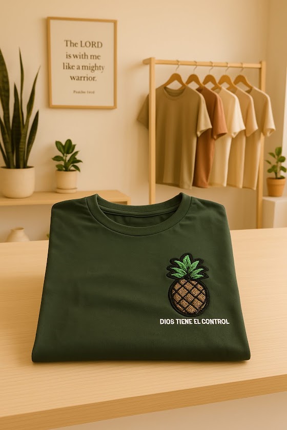 Camiseta Dios tiene el control