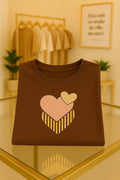 Camiseta Tres corazones