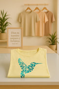 Camiseta Creación de Dios Colibrí Tornasol