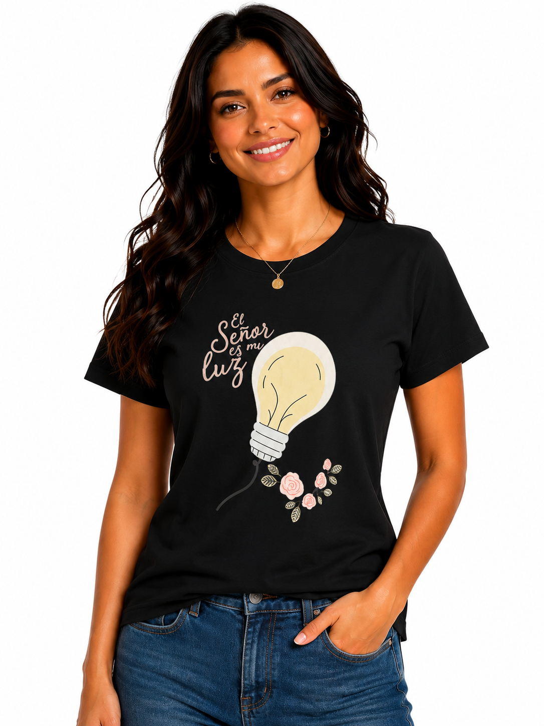 Camiseta El señor es mi luz