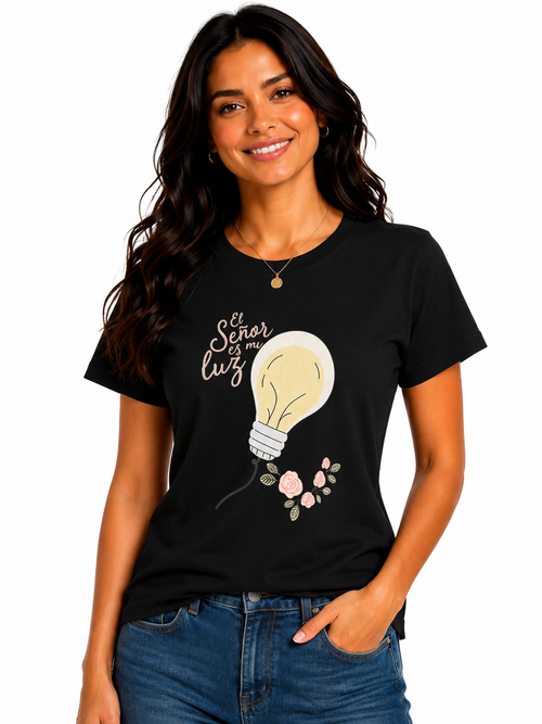 Camiseta El señor es mi luz