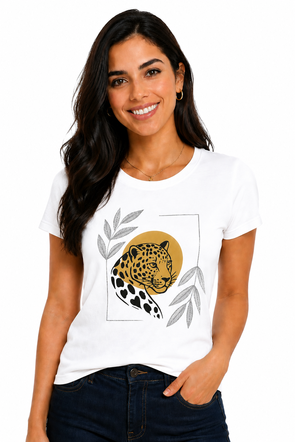 Leopardo plateado