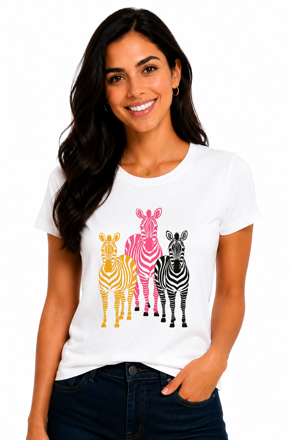 Camiseta Creacion de Dios Cebra