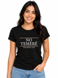 No temeré