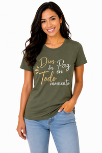 Camiseta Dios les dará Paz