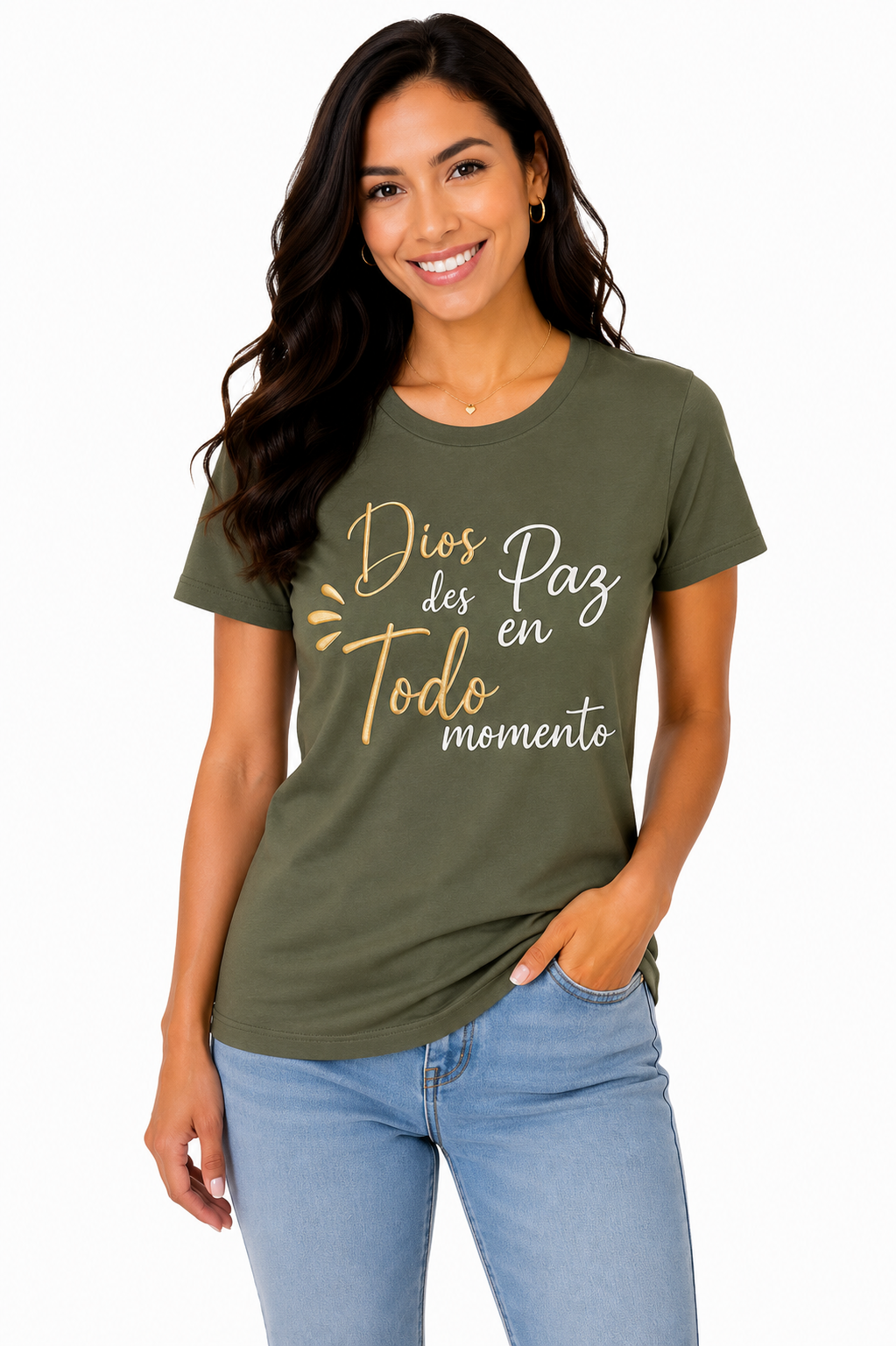 Camiseta Dios les dará Paz