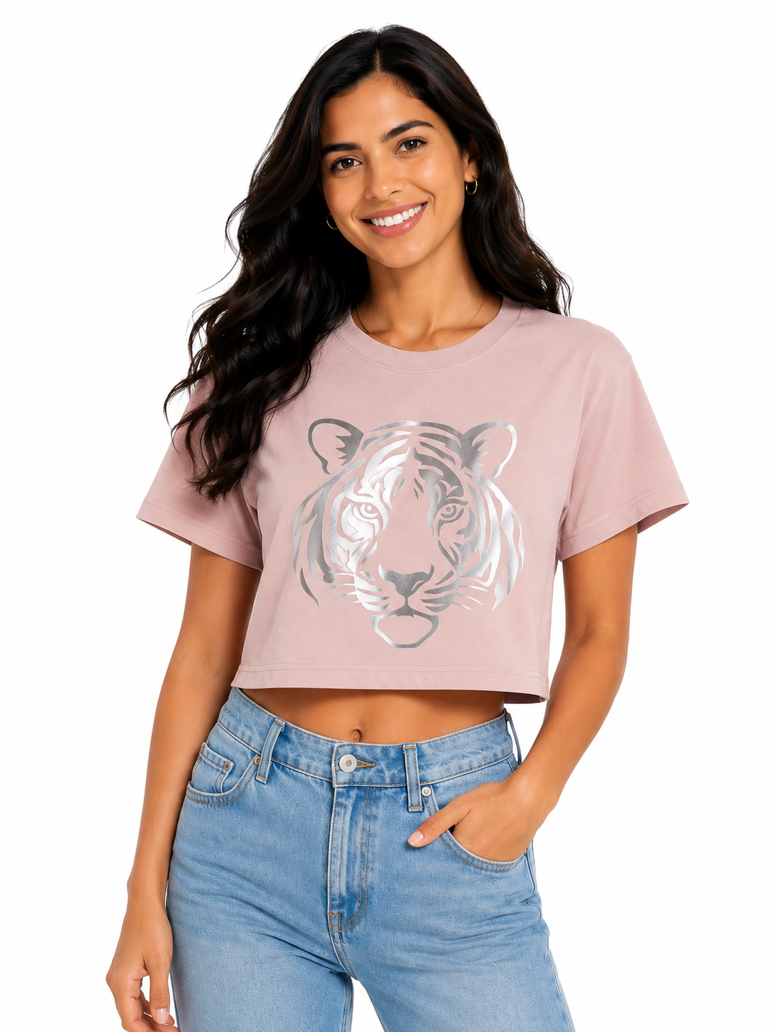 Crop Top Tigre