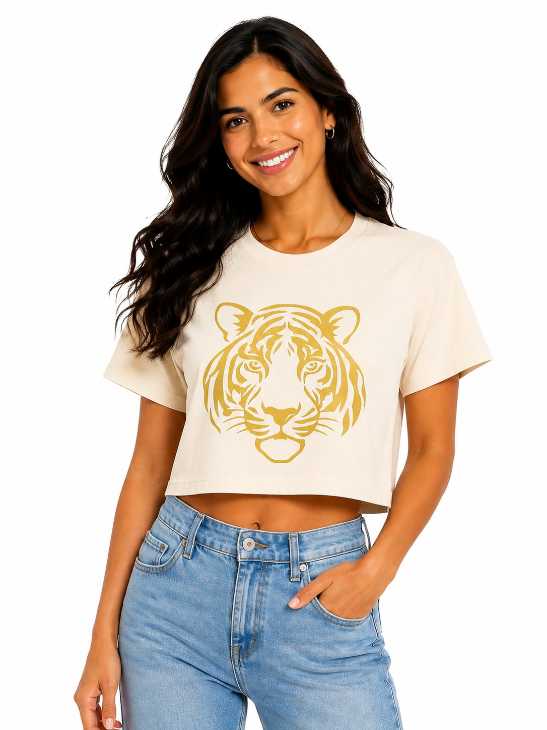 Crop Top Tigre