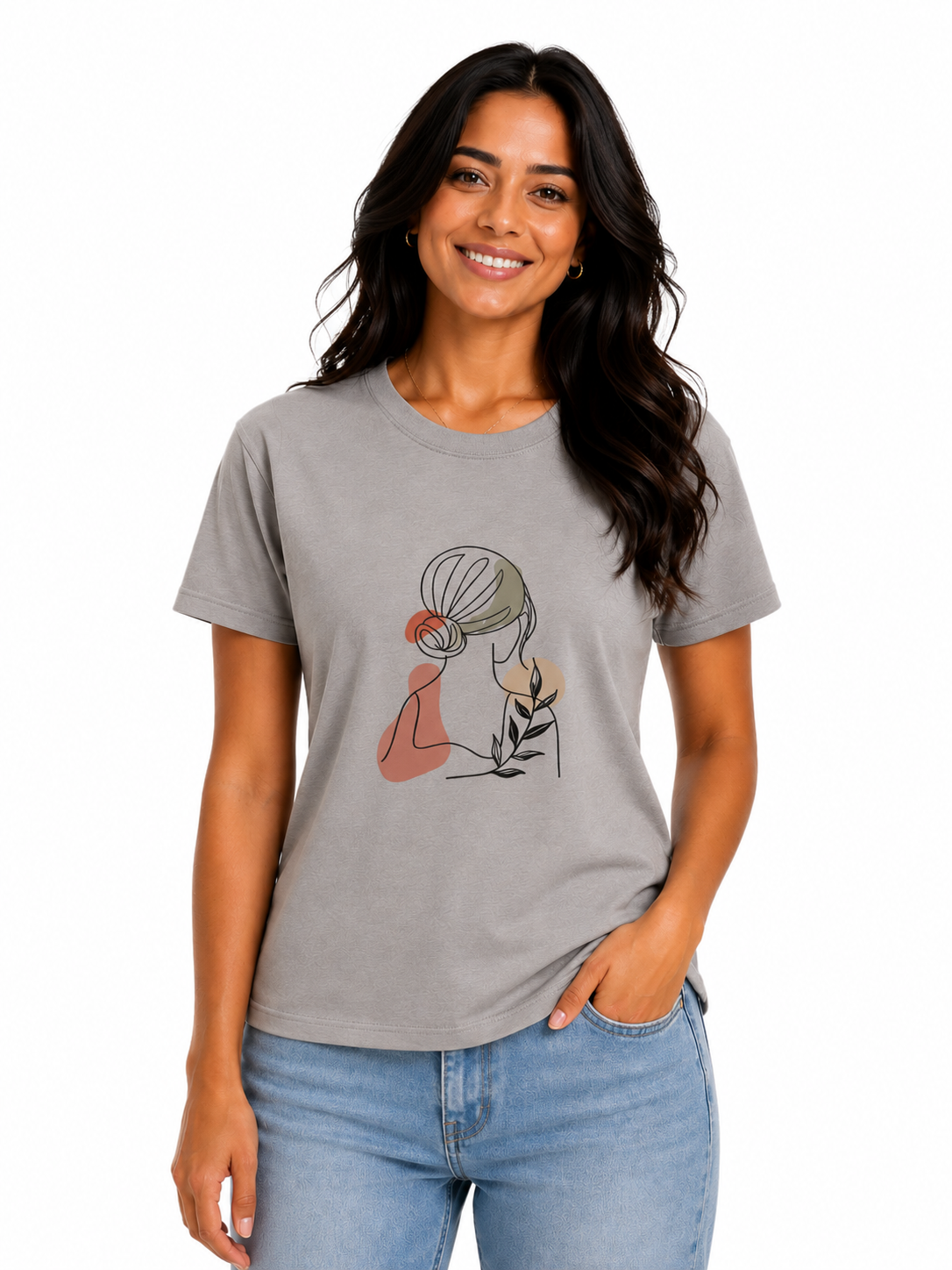 Camiseta Mujer Silueta