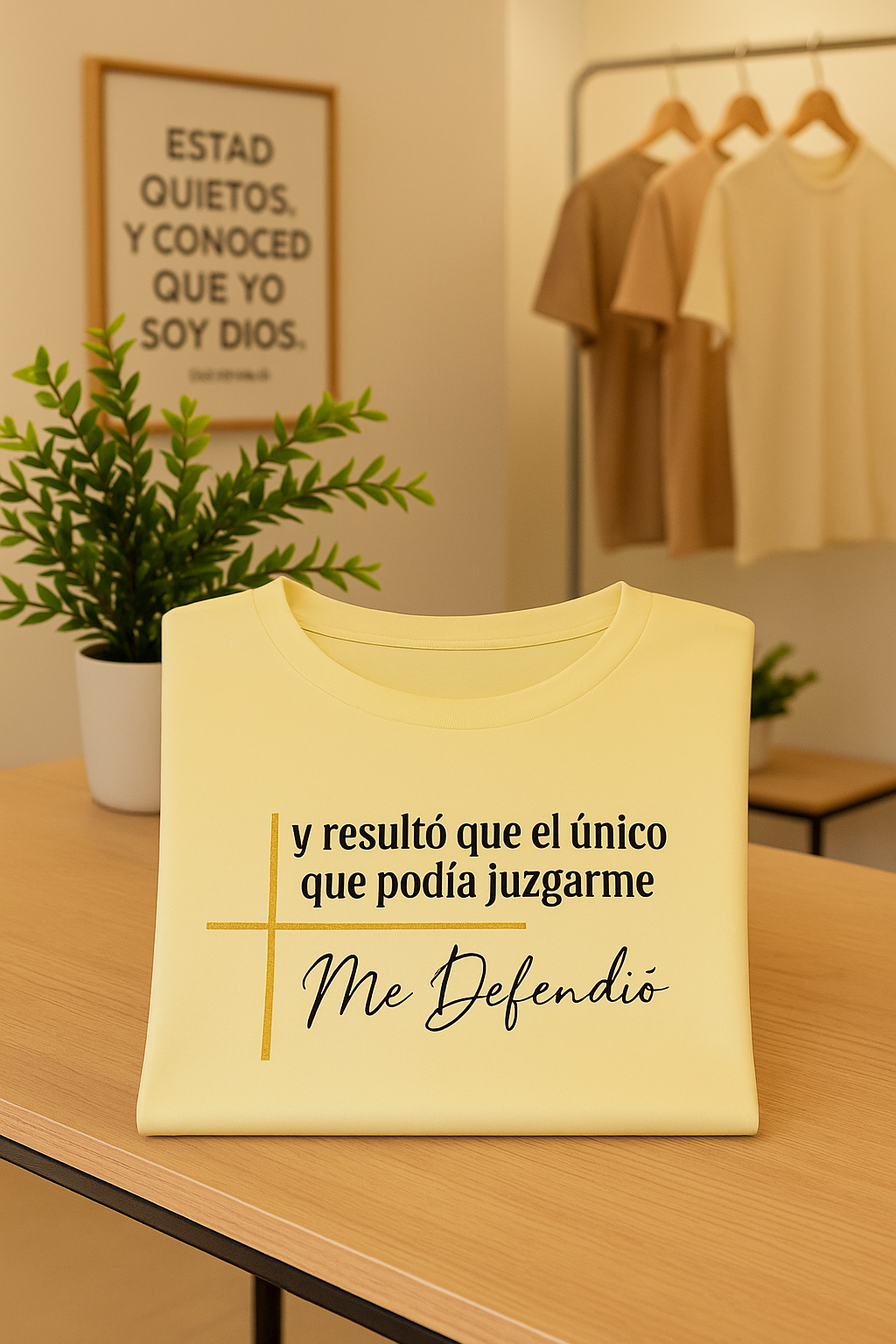 Y resulto que el unico que podia juzgarme me defendio