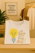 Camiseta El señor es mi luz