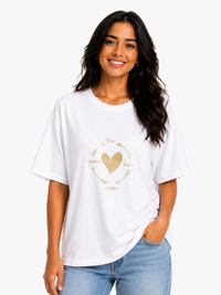 Camiseta Orar, esperar, confriar y agradecer