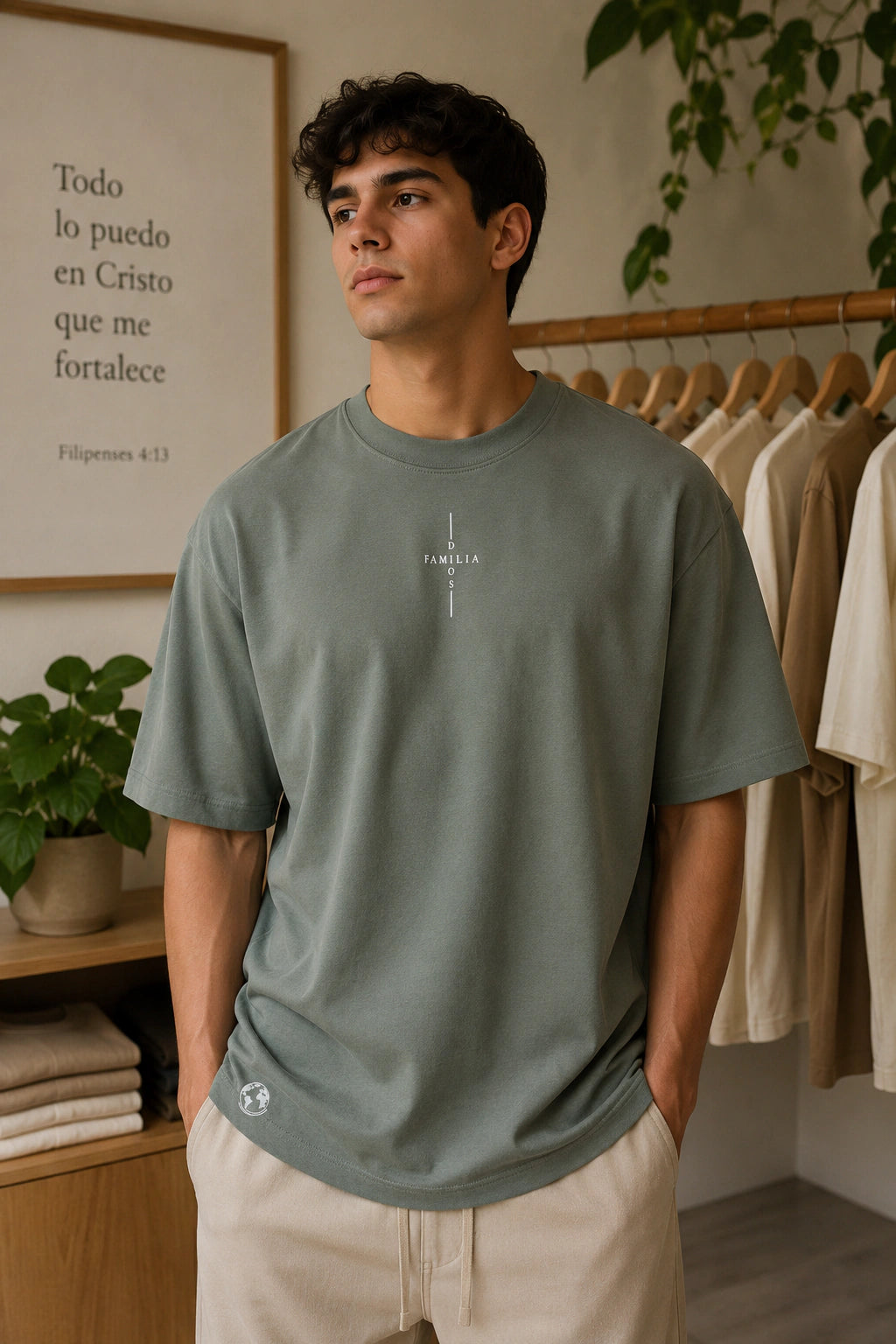 Camiseta  Hombre – Dios y Familia