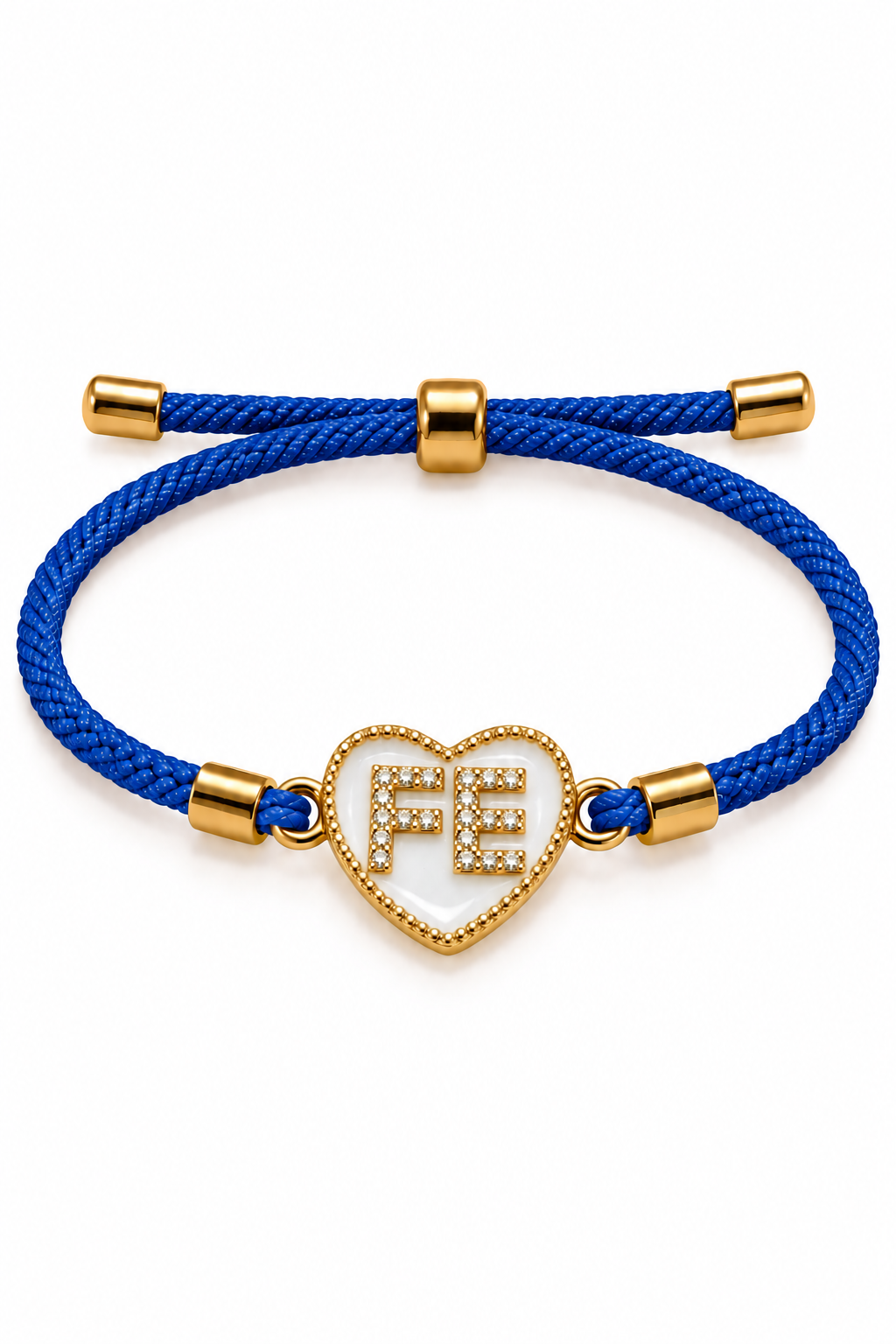 Pulsera FE en Corazón