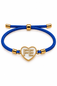 Pulsera FE en Corazón