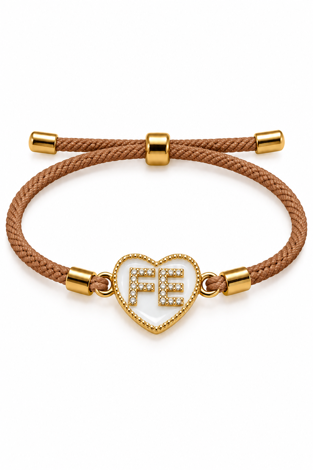 Pulsera FE en Corazón
