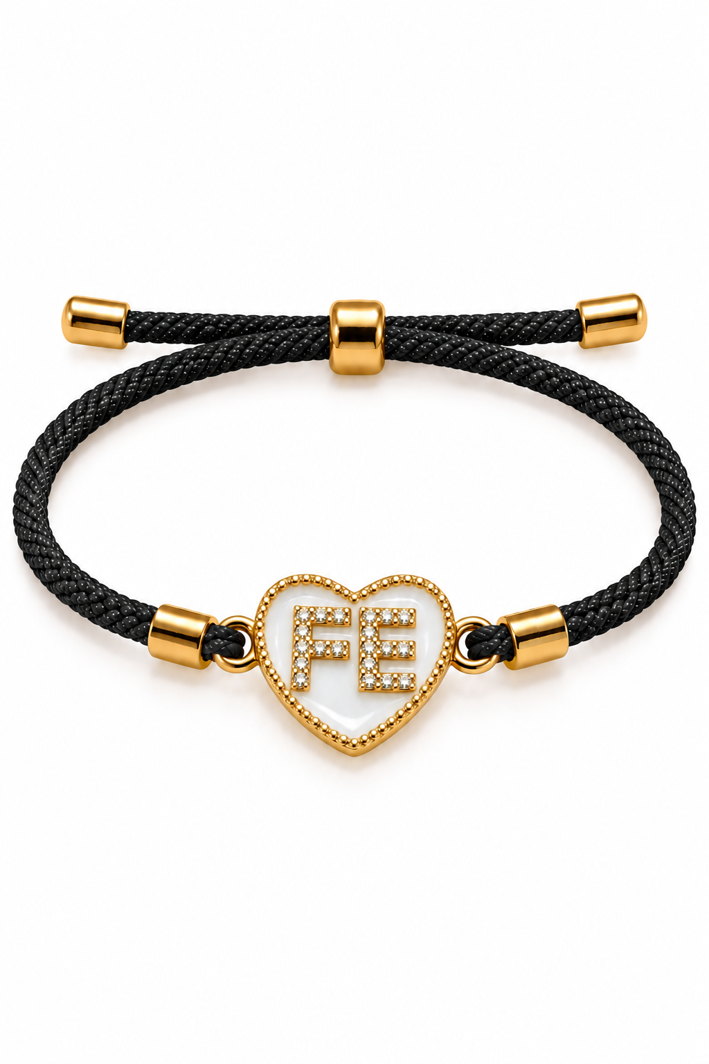 Pulsera FE en Corazón