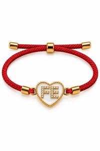 Pulsera FE en Corazón